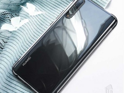 Glitter Series Black (ierny) - Ochrann kryt (obal) na Huawei P Smart Pro