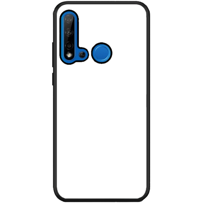 Kryt (obal) s potlaou (vlastnou fotkou) s iernym gumenm okrajom pre Huawei P20 Lite 2019