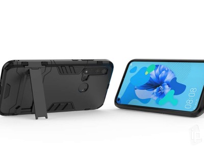 Armor Stand Defender (�ierny) - Odoln� kryt (obal) na Huawei P20 Lite 2019 **AKCIA!!