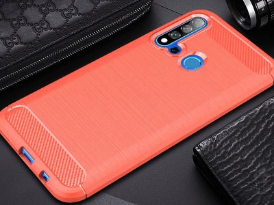 Fiber Armor Defender Red (�erven�) - Odoln� ochrann� kryt (obal) na Huawei P20 Lite 2019 **AKCIA!!