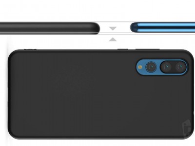 3MK Ochrann gelov kryt (obal) TPU Deep Black (ierny) na Huawei P20 Pro **AKCIA!!