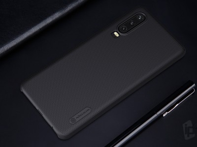 Exclusive SHIELD (ierny) - Luxusn ochrann kryt (obal) pre Huawei P30