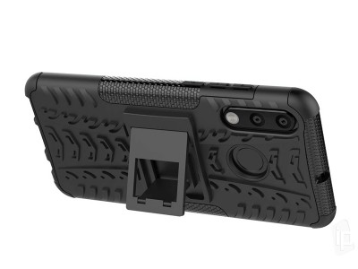 Spider Armor Case (ern) - Odoln ochrann kryt (obal) na Huawei P30 Lite