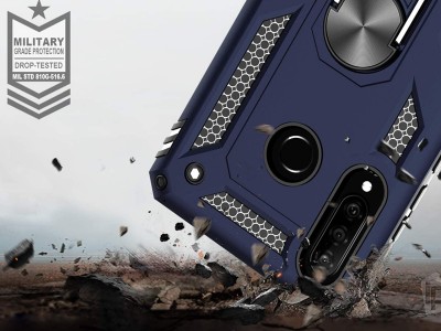 Fusion Ring Armor (modr) - Odoln kryt (obal) na Huawei P30 Lite