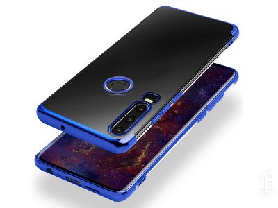 Glitter Series Blue (modr) - Ochrann kryt (obal) na Huawei P30 Lite **AKCIA!!