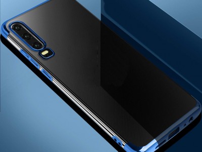 Glitter Series Blue (modr) - Ochrann kryt (obal) na Huawei P30 Lite **AKCIA!!