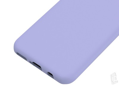Set Obal Liquid Silicone Cover ( fialov )+ ochrann sklo pre HUAWEI P30 Lite