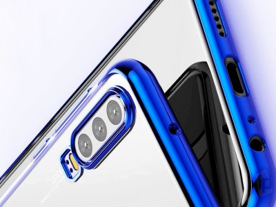 Glitter Series Blue (modr) - Ochrann kryt (obal) na Huawei P30