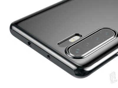 BASEUS Glitter Series Black (ern) - Ochrann kryt (obal) na Huawei P30 Pro **AKCIA!!