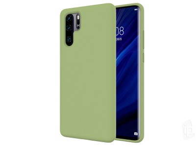 Liquid Silicone Cover (zelen) - Ochrann obal pre Huawei P30 Pro