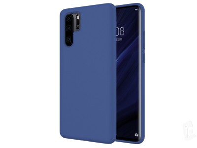Liquid Silicone Cover (modr) - Ochrann obal pro Huawei P30 Pro