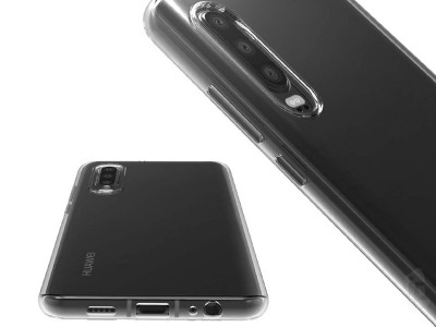 Ochrann kryt (obal) Ultra Slim TPU Clear (ry) na Huawei P30
