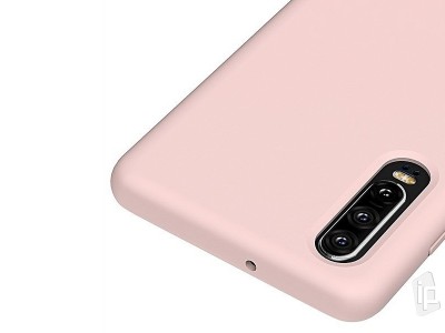Liquid Silicone Cover Pink (ruov) - Ochrann kryt (obal) na Huawei P30