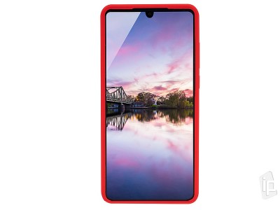 Liquid Silicone Cover Red (erven) - Ochrann kryt (obal) na Huawei P30