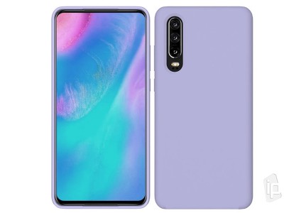 Liquid Silicone Cover Purple (fialov) - Ochrann kryt (obal) na Huawei P30