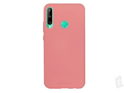Liquid Silicone Cover Pink (ružový) - Ochranný kryt (obal) na Huawei P40 Lite E **AKCIA!!
