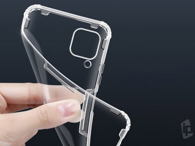 Luxusn� ochrann� kryt (obal) Nature TPU Clear (�ir�) na Huawei P40 Lite