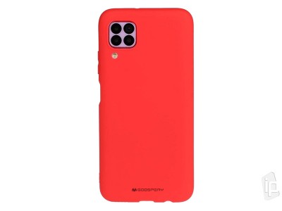 Jelly TPU Red (červený) - Ochranný obal na Huawei P40 Lite