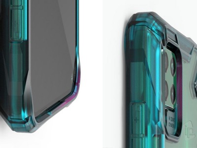 RINGKE Fusion X (ierny) - Odoln ochrann kryt (obal) na Huawei P40 lite