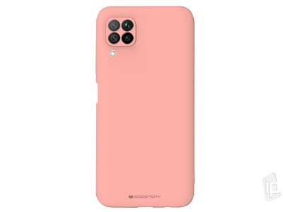 Liquid Silicone Cover Pink (ruov) - Ochrann kryt (obal) na Huawei P40 Lite