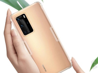 Luxusn� ochrann� kryt (obal) Nature TPU Clear (��ry) na Huawei P40 Pro