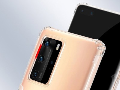 Luxusn� ochrann� kryt (obal) Nature TPU Clear (��ry) na Huawei P40 Pro
