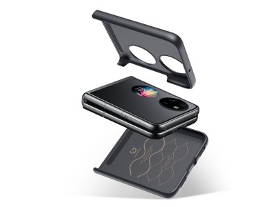Dux Ducis Fino Series � Ochrann� kryt pre Huawei P50 Pocket (�erven�)