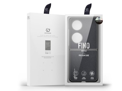 Dux Ducis Fino Series  Ochrann kryt pre Huawei P50 Pocket (ierny)