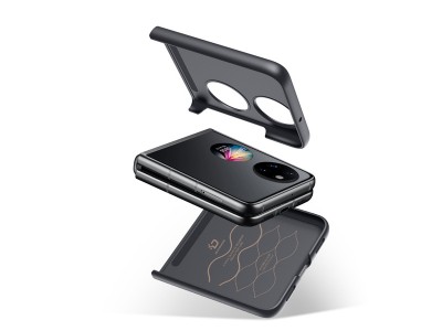 Dux Ducis Fino Series  Ochrann kryt pre Huawei P50 Pocket (modr)