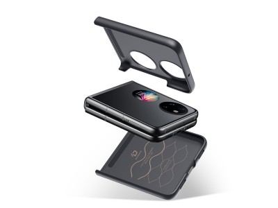 Dux Ducis Fino Series � Ochrann� kryt pre Huawei P50 Pocket (modr�)