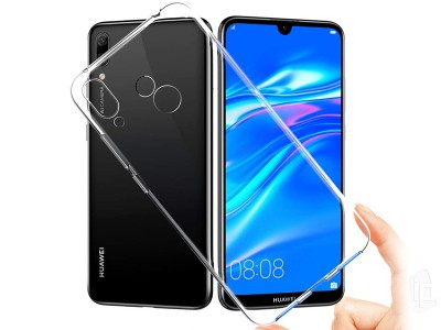 Ochrann� kryt (obal) TPU Ultra Slim Clear (�ir�) na Huawei Y7 2019 **AKCIA!!