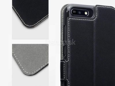 Peaenkov puzdro Slim Wallet Black (ierne) pre Huawei Y6 2018
