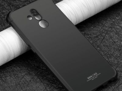 IMAK Shock Absorber Black (ierny) - Odoln kryt (obal) na Huawei Mate 20 Lite + ochrann flia na displej
