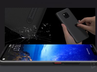 Exclusive SHIELD Red (erven) - Luxusn ochrann kryt (obal) pre Huawei Mate 20 Pro