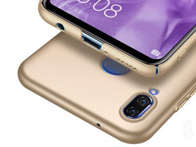 Slim Line Elitte (zlat) - Plastov ochrann kryt (obal) na Huawei Nova 3 **VPREDAJ!!