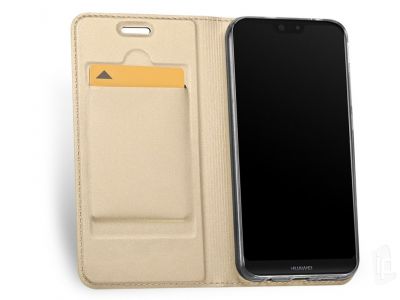 Luxusn Slim Fit puzdro (zlat) pre Huawei Nova 3
