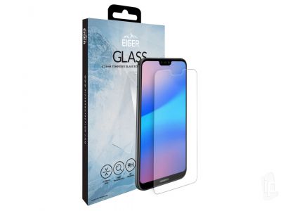 EIGER Glass (re) - Temperovan ochrann sklo na displej pre Huawei P20 Lite