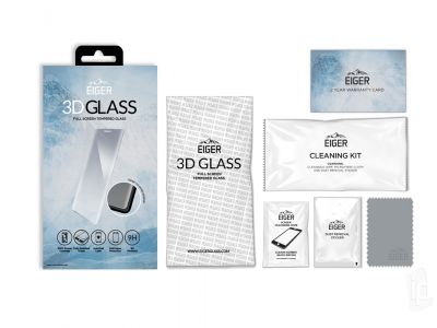 EIGER Glass (re) - Temperovan ochrann sklo na displej pre Huawei P20 Pro