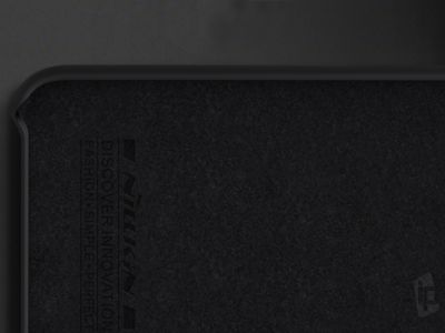Silk Touch Cover (ierny) - Ochrann kryt (obal) na Huawei P20 Lite