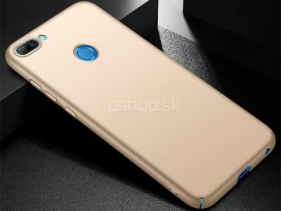 Slim Line Elitte Gold (zlat) - Plastov ochrann kryt (obal) na Huawei P Smart 2018