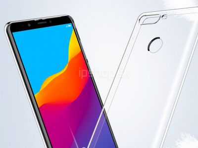 Ochrann� kryt (obal) TPU Ultra Slim Clear (��ry) na Huawei Y7 Prime 2018 (Honor 7C)