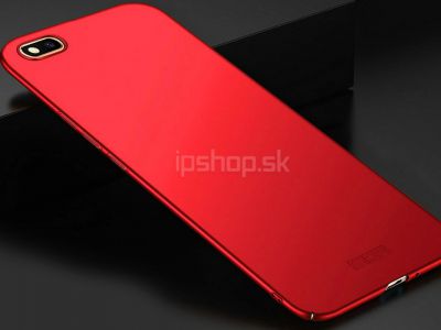 Slim Line Elitte Red (erven) - plastov ochrann kryt (obal) na Huawei Y5 2018