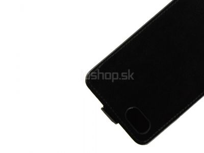 Exclusive Smart Flip pouzdro �ern� pro Huawei Y5 2018 **AKCIA!!