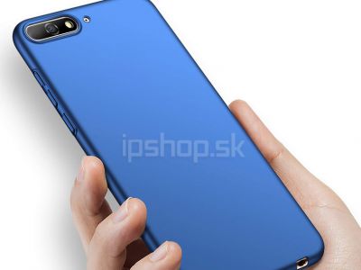 Slim Line Elitte Blue (modr) - plastov ochrann kryt (obal) na Huawei Y6 2018