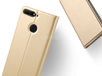 Luxusn Slim Fit puzdro Gold (zlat) na Huawei Y6 Prime 2018/ Honor 7A