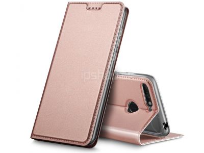 Luxusn Slim Fit puzdro Rose Gold (ruov) na Huawei Y6 Prime 2018/ Honor 7A