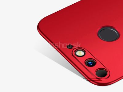 Slim Line Elitte Red (erven) - plastov ochrann kryt (obal) na Huawei Y6 Prime 2018