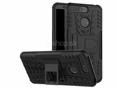 Spider Armor Case Black (ern) - odoln ochrann kryt (obal) na Huawei Y6 Prime 2018/ Honor 7A