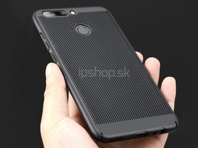 Bumpy Mesh Gold (zlat�) - plastov� ochrann� kryt (obal) na Huawei Y7 Prime 2018 **AKCIA!!