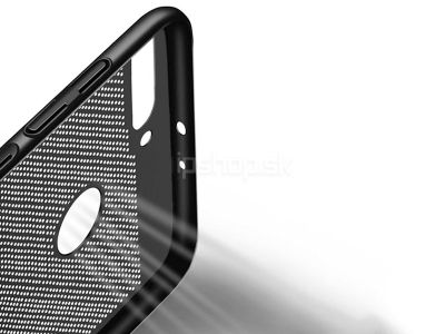 Bumpy Mesh Gold (zlat�) - plastov� ochrann� kryt (obal) na Huawei Y7 Prime 2018 **AKCIA!!